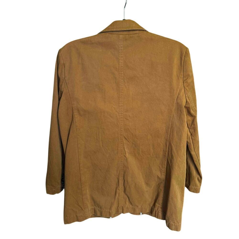 Solid & Striped The Beach Blazer Washed Chino Camel Brown Size XS - Picture 5 of 10